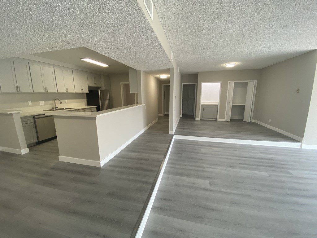 11858 Goshen Ave Unit 207 kitchen and living area