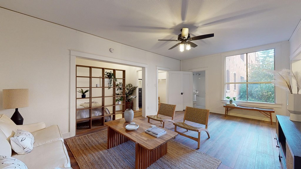 The Villa Elaine one bedroom living area