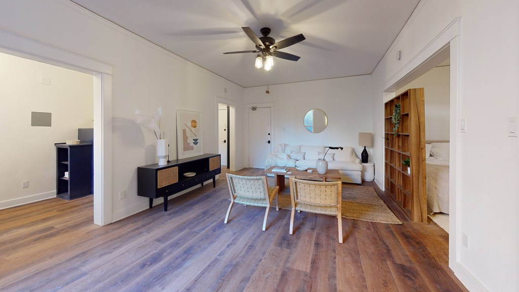 The Villa Elaine one bedroom living area