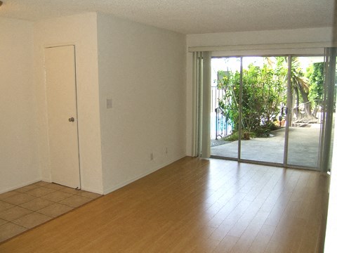 1301 Havenhurst unfurnished living room with patio doors