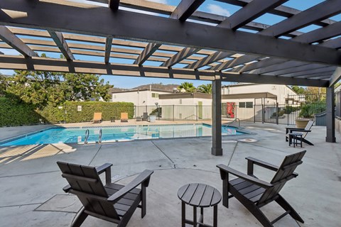 Haven at The Hills pool lounge