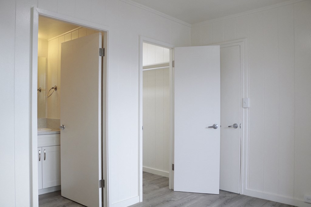 2048 South Beretania Street Apartments bedroom with closet