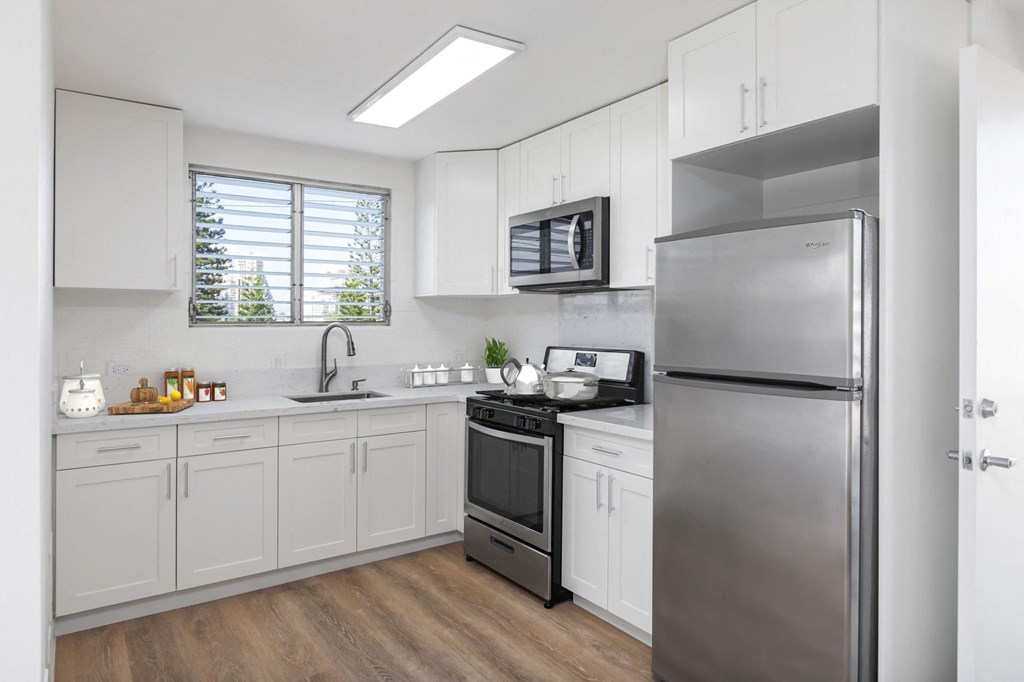 2848 Date St One Bedroom Staged-Kitchen