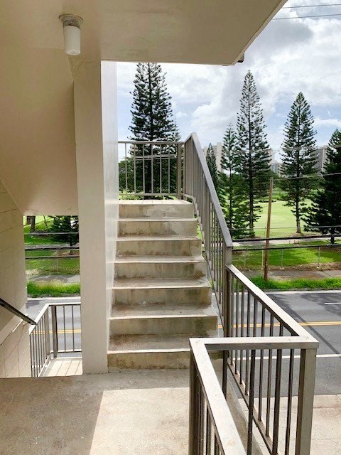 2848 On Date Apartments Exterior Stairway