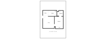 a blueprint of a floor plan of a house