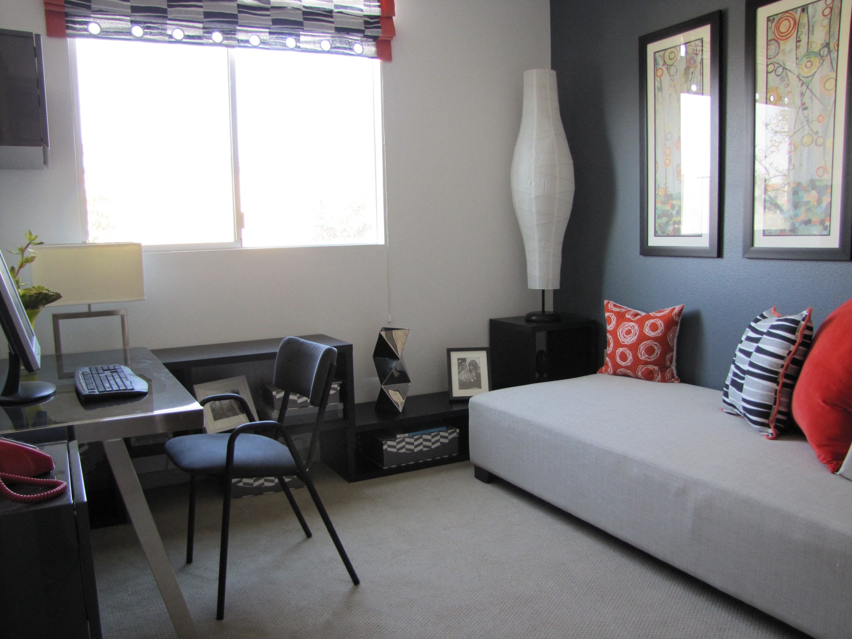 Azure the Residences office area furnished