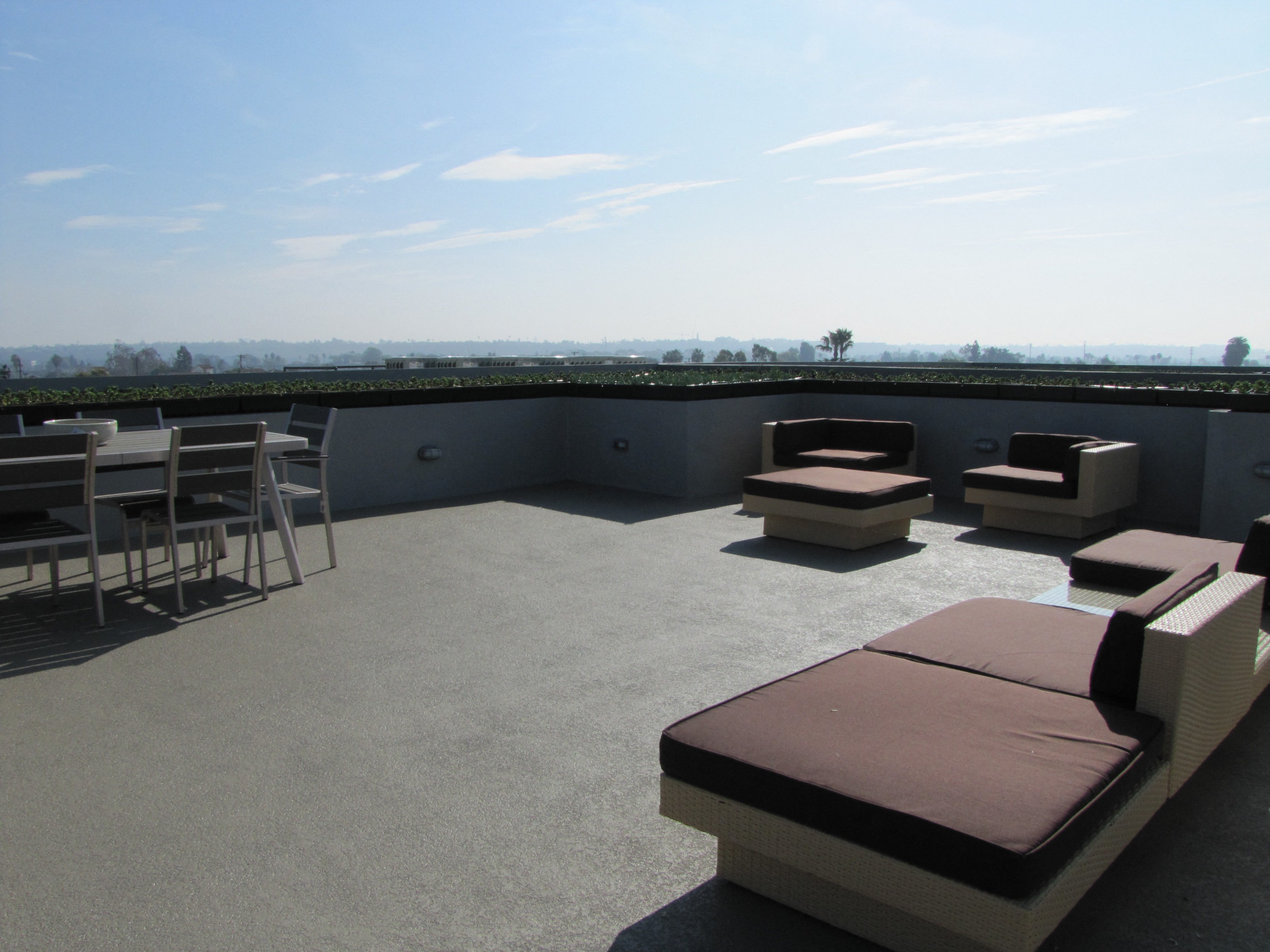 Azure the Residences rooftop lounge chair
