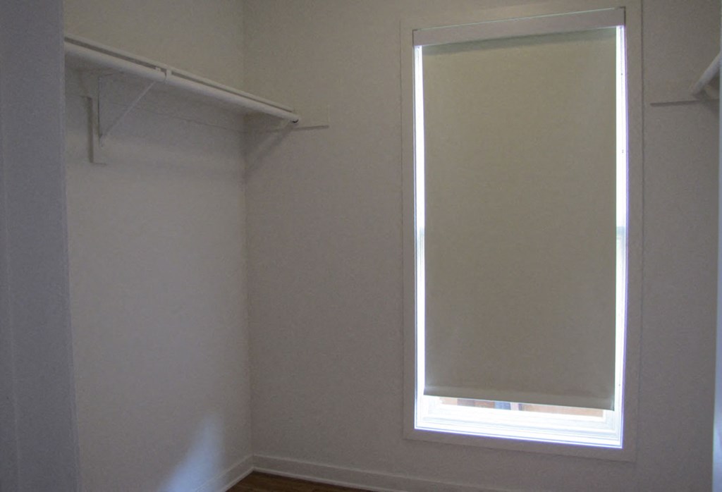 Mayfair Residences spacious closet with window