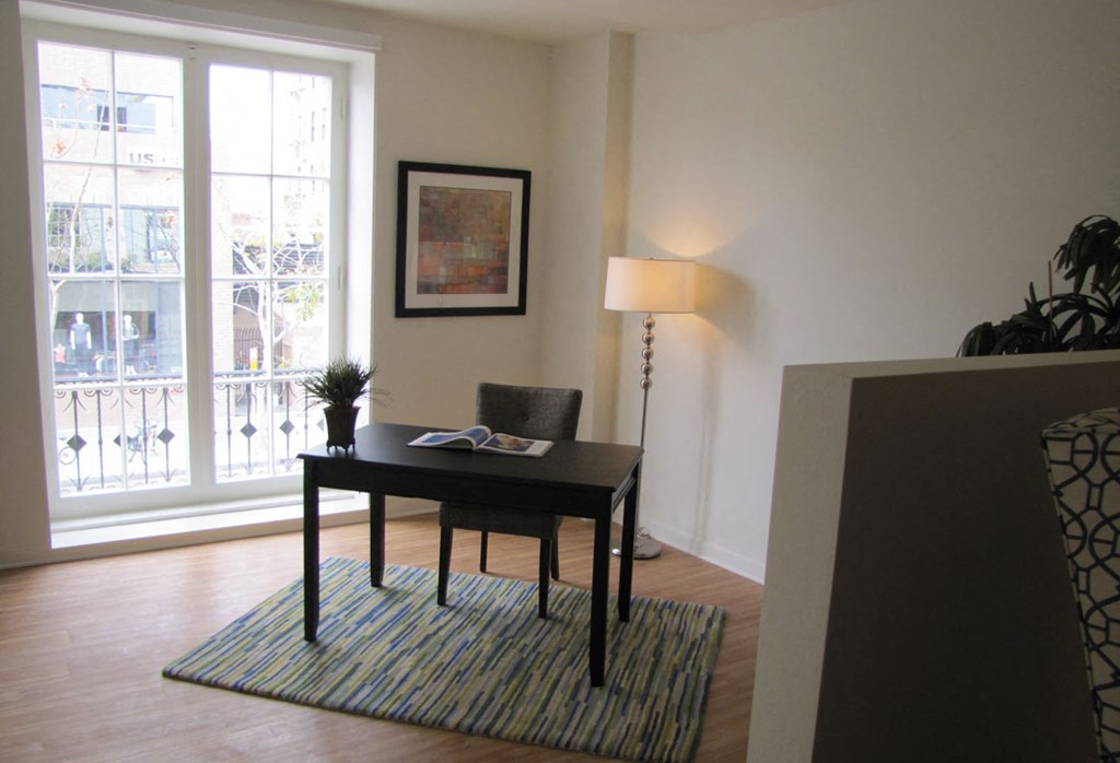 Mayfair Residences apartment work office furnished