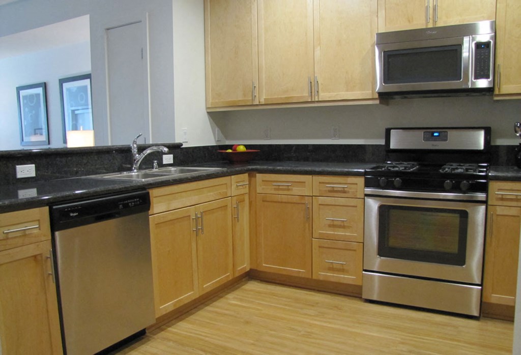 Mayfair Residences kitchen area with appliances