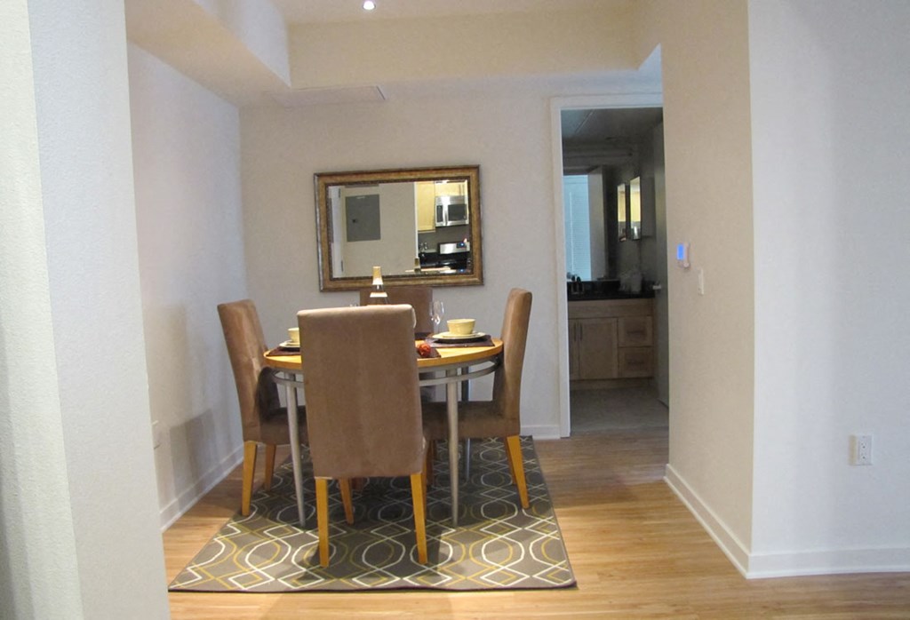 Mayfair Residences dining area furnished