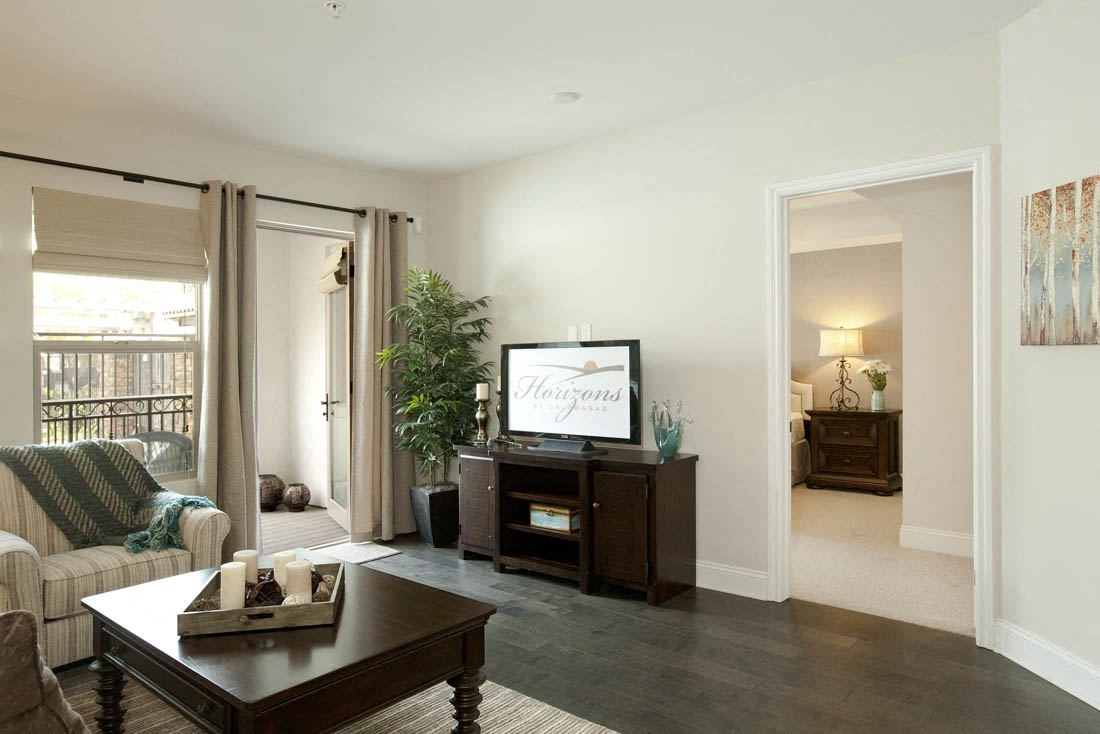 Horizons at Calabasas living room television