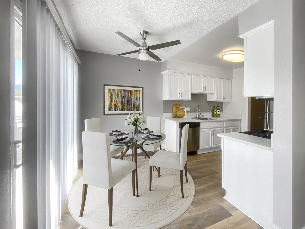 The Summit at La Crescenta Virtual Staging for Dining Room