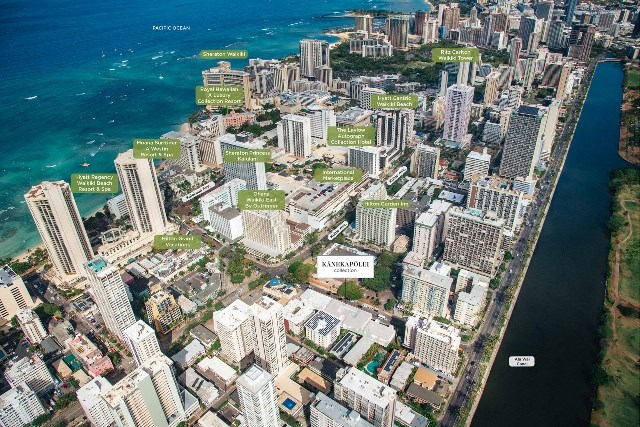 Kanekapolei Collection exterior buildings Aerial View