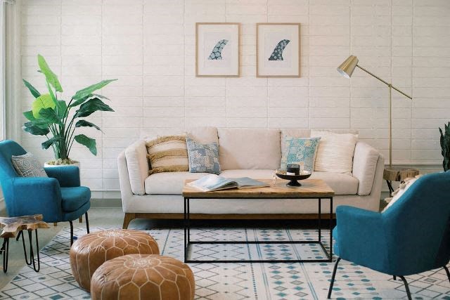 Kanekapolei Collection Living area with decor