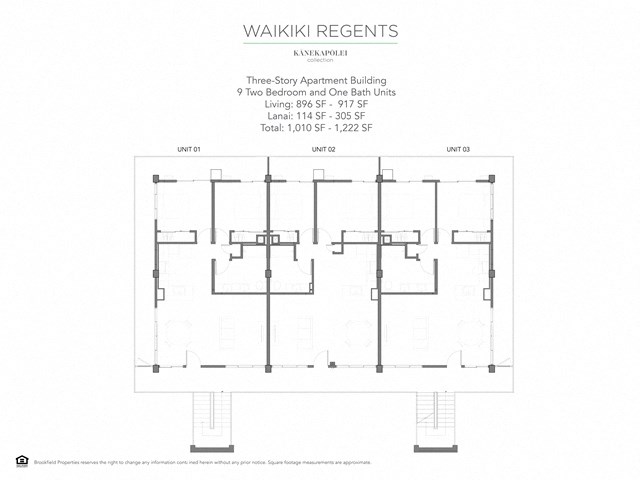 Kanekapolei Collection Regents Floor plans