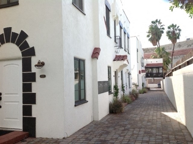 West Knoll exterior building and pathway