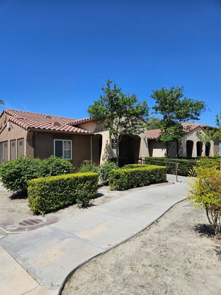 Avalon Family Apartments walkway