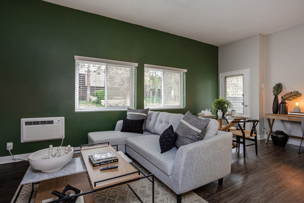 Axiom Westwood Living Room and Dining Area