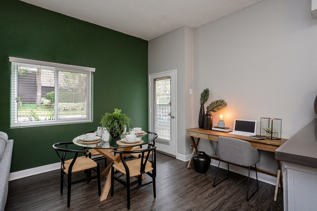 Axiom Westwood Dining Area With Work Space