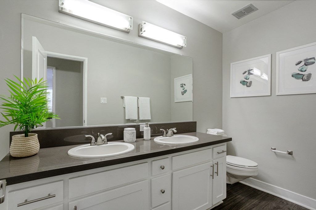 Axiom Westwood Double Sink Bathroom