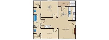 Bedford Oak B1 floorplan