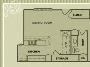 Meadow Green Apartments 2 Bedroom 2.5 Bathroom floor plan Meadow Green Apartments 2 Bedroom 2.5 Bathroom floor plan