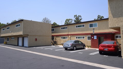 20830 Vintage Apartments rear exterior of building