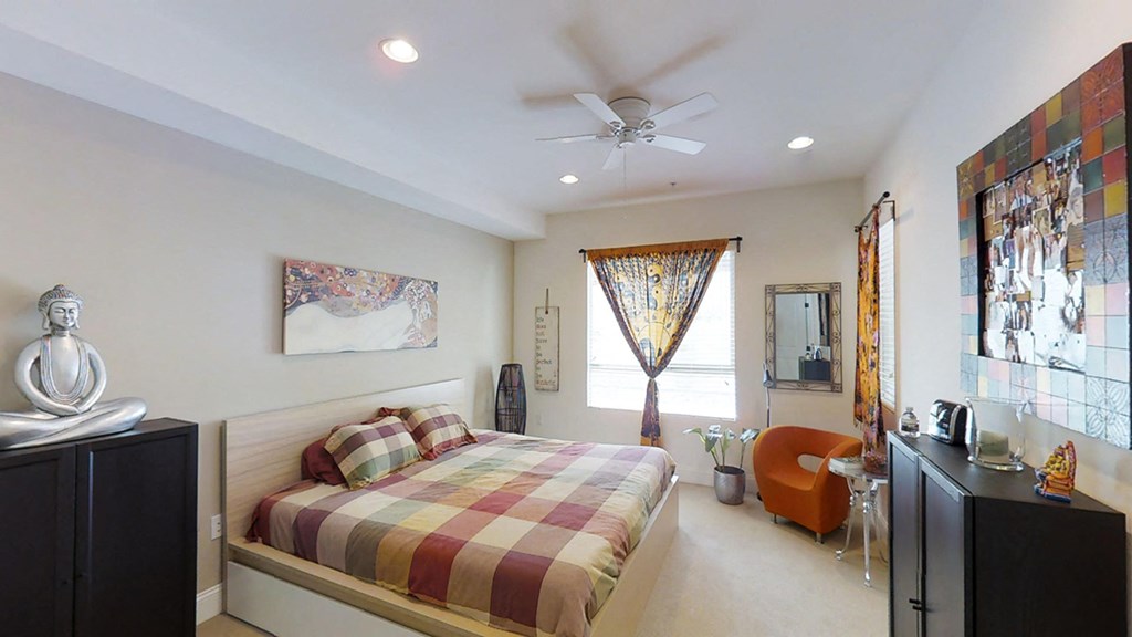 Horizons at Calabasas furnished bedroom