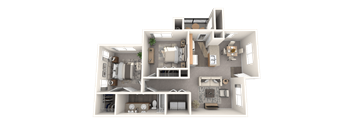 Reserve at Centerra Broadmoor 2x1 Floorplan