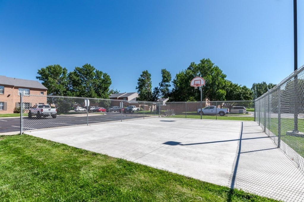 Bull Run basketball court