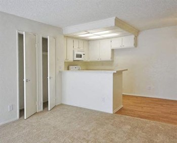 Villa del Sol Apartments kitchen and common area 2