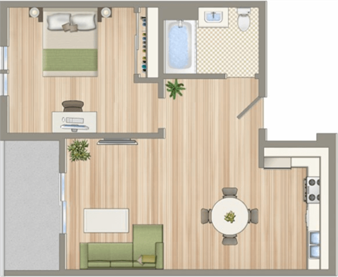 1522 6th Street Studio-3 Beds Apartment for Rent - Photo Gallery 125