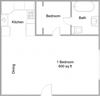 Millennium Apartments 1 Bedroom Floor Plan Millennium Apartments 1 Bedroom Floor Plan