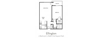 CanyonDriveManor_1Bed1BathEllingtonFloorplan_700SqFt