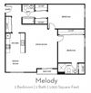 CanyonDriveManor_2Bed2BathMelodyFloorplan_1000SqFt CanyonDriveManor_2Bed2BathMelodyFloorplan_1000SqFt