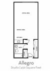 CanyonDriveManor_StudioAllegroFloorplan_450SqFt CanyonDriveManor_StudioAllegroFloorplan_450SqFt