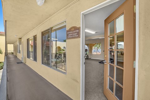Capistrano Gardens Fitness Center Entrance