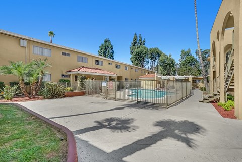 Capistrano Gardens Pool Area Gate Entrance