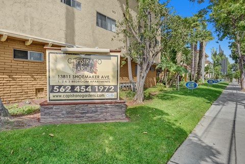 Capistrano Gardens Signage