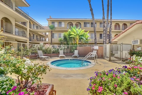 Capistrano Gardens Spa Area with chairs