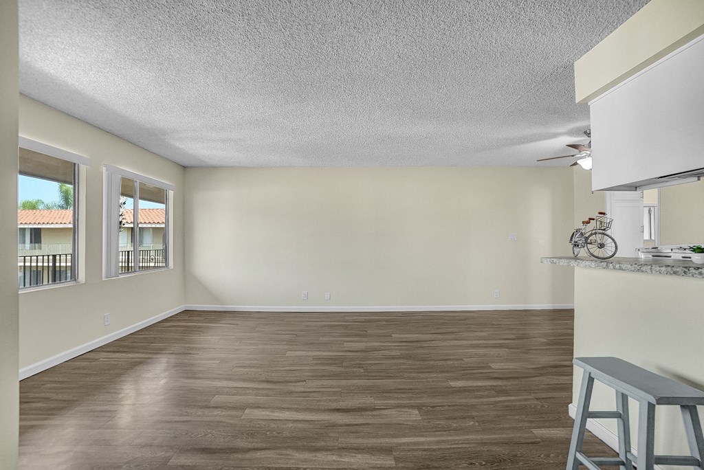 Capistrano Gardens unit 47 living room