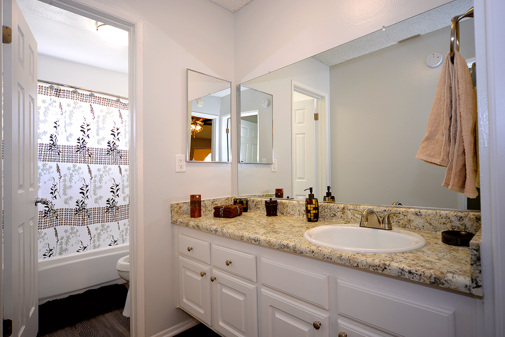 Capistrano Gardens bathroom vanity