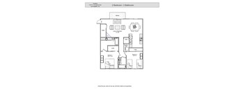 Carmelina Lofts 2x2 floor plan