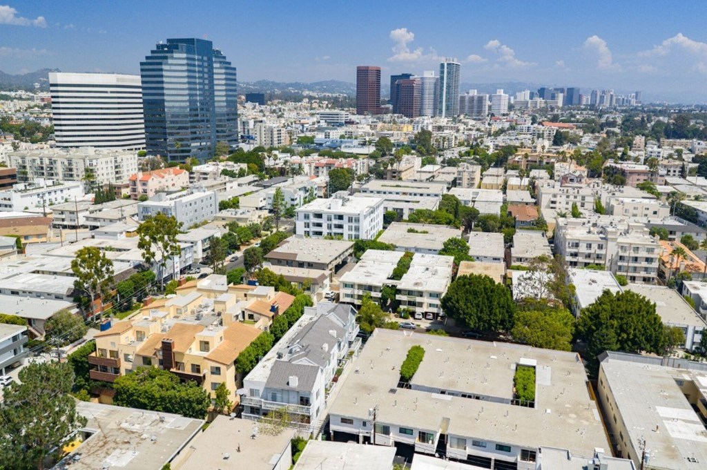 Carmelina Lofts aerial view