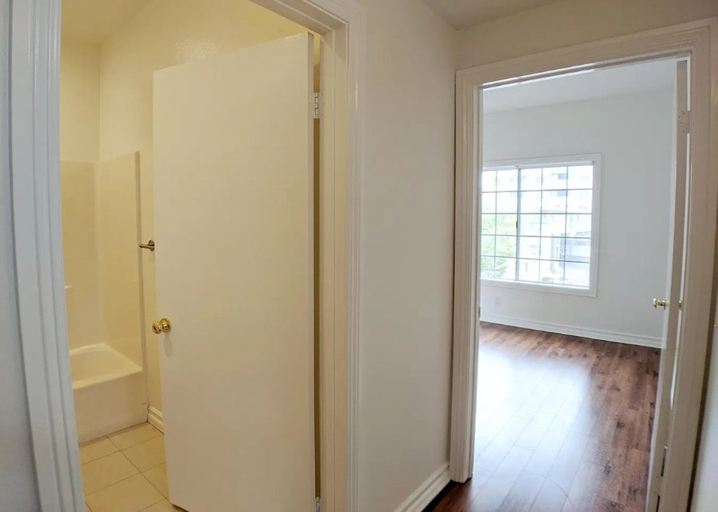 Carmelina Lofts unit 201 hallway