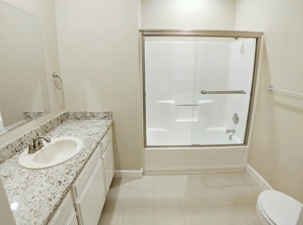 Carmelina Lofts unit 203 bathroom