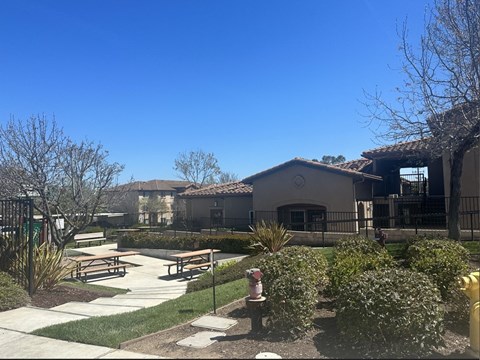 Cider Village courtyard