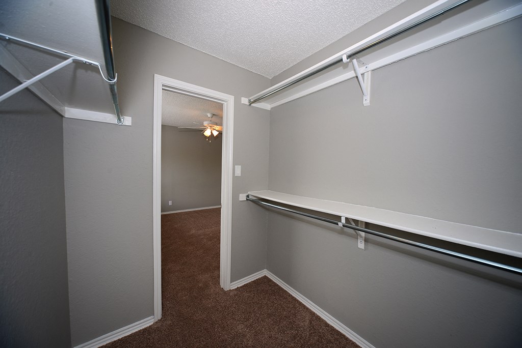 The Trellis at Lake Highlands spacious closet