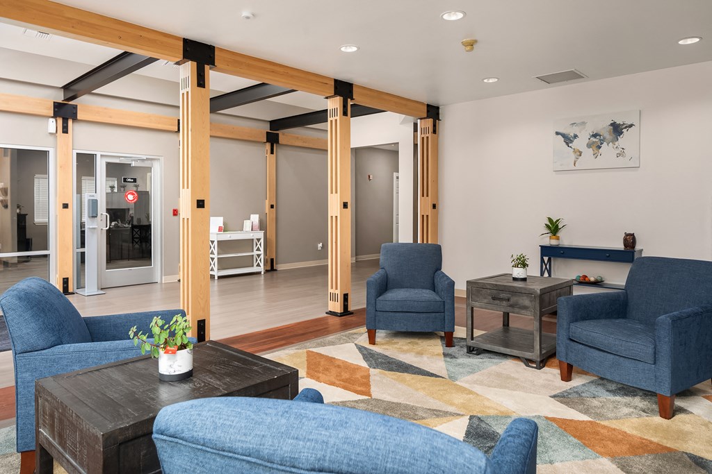 College Glen Clubhouse Seating Area